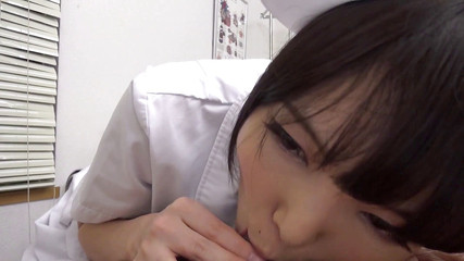 若いアジアの看護師が激しく責められて中出しされた